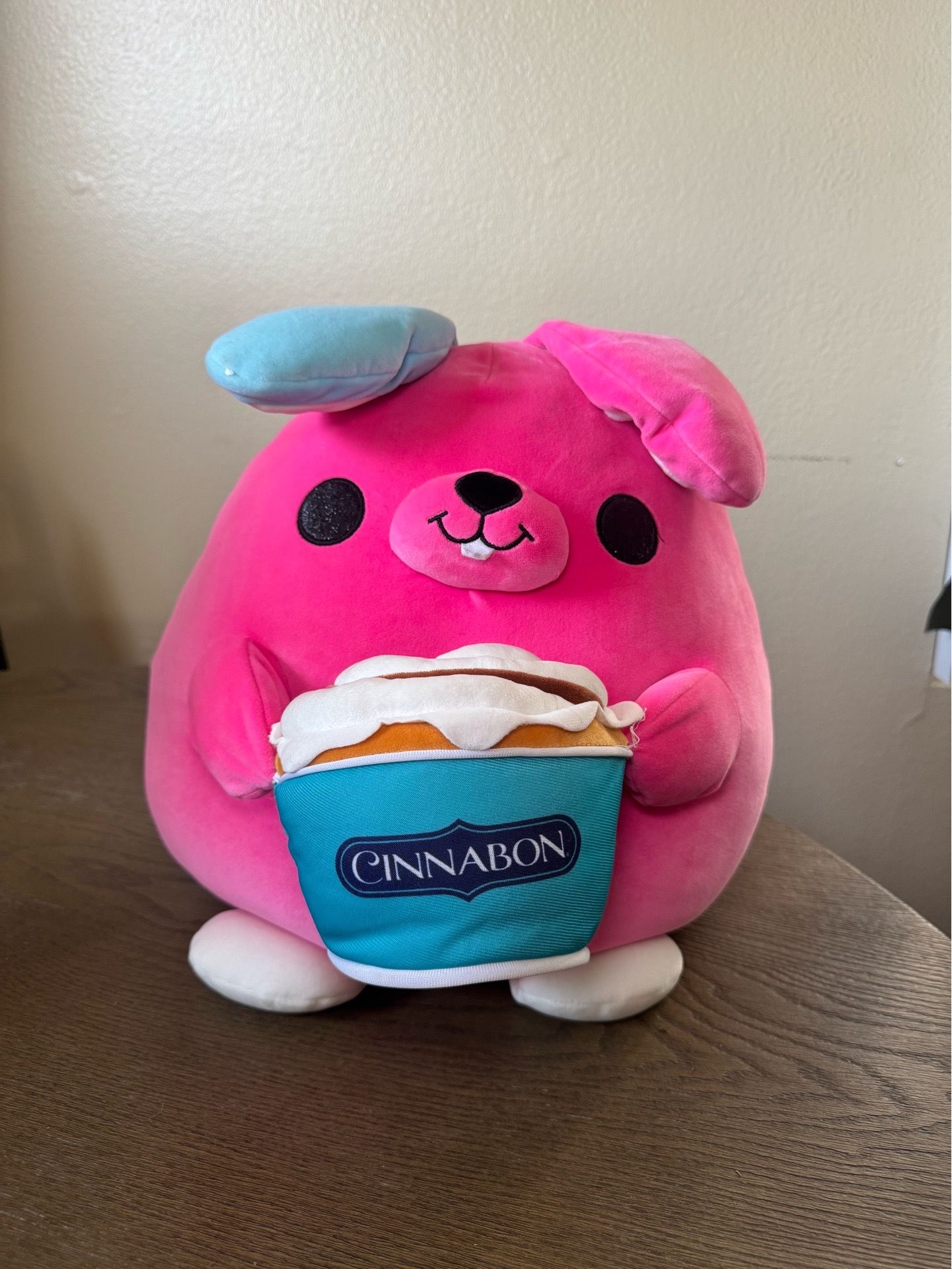 Cinnabon large plushy