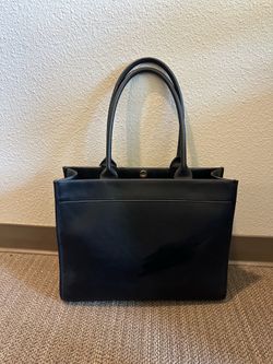Black Work Tote Bag