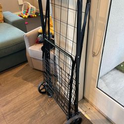 Folding Shopping Cart with Wheels – Lightweight & Sturdy