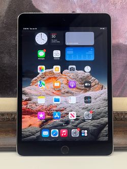 Apple iPad Mini 4th Gen Black A1538 16GB Tablet 7.9” iOS 15.8.8 - $79