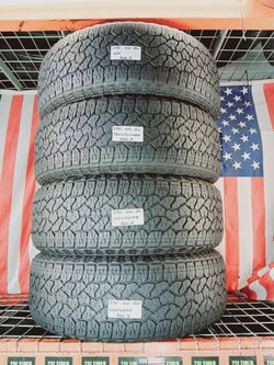✅ 4 Used Tires P275/60R20 GOODYEAR WRANGLER TERRITORY A/T 275 60 20