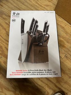 Cangshan Rainier Series 8-Piece Knife Block Set