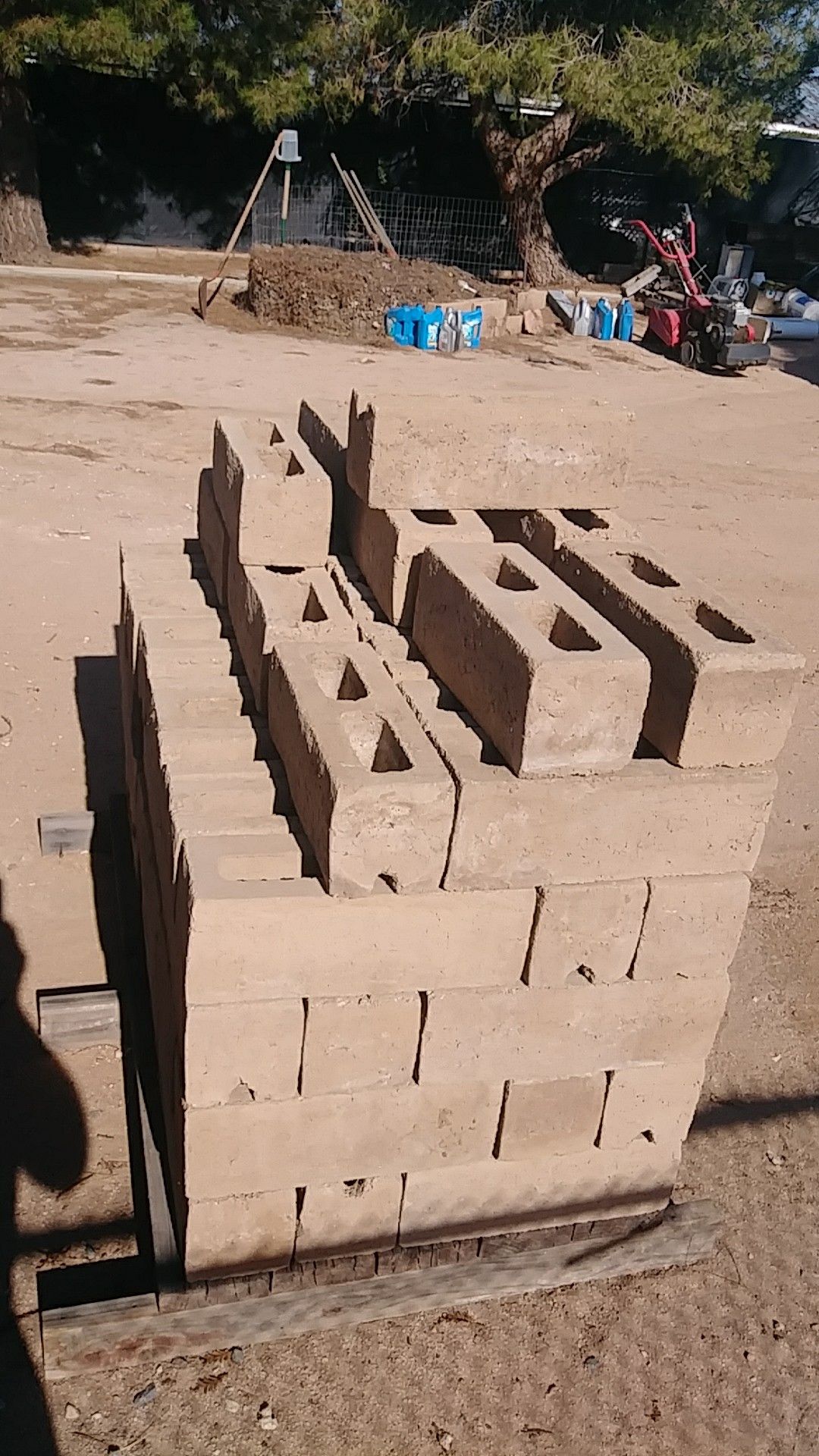 Slumpstone block 6x6x18