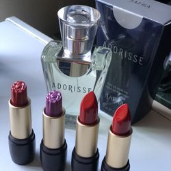 Dúo Perfume Para Mujer & Labial 