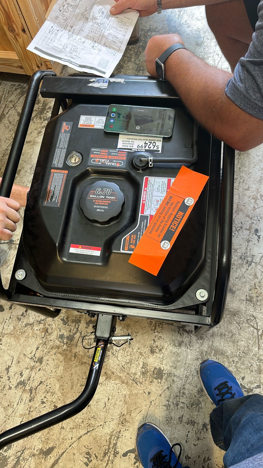Wen 800w Dual Fuel Generator