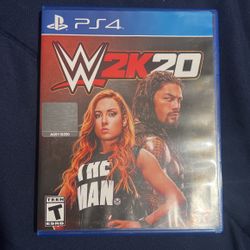 WWE 2k20 PS4 Edition