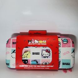 Sonix Hello Kitty & Friends Nintendo Switch Carrying Case 20 Slots New