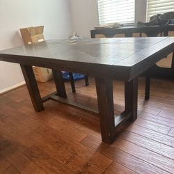 Dining Table and Bench 