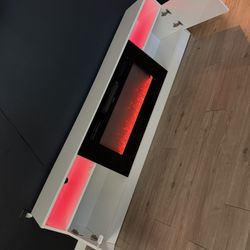 Electric Fireplace Tv Stand 