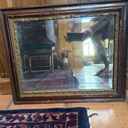 Antique Oak Mirrors