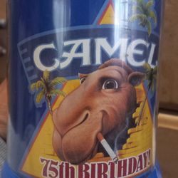 Joe Camel 75th Birthday mug & 21 maches