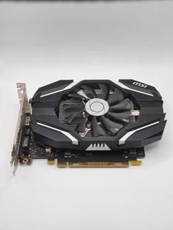 MSI NVIDIA GeForce GTX 1050 Ti Graphics Card, HDMI, DVI, DisplayPort