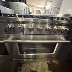 36” Forno Gas Range Stainless Steel 