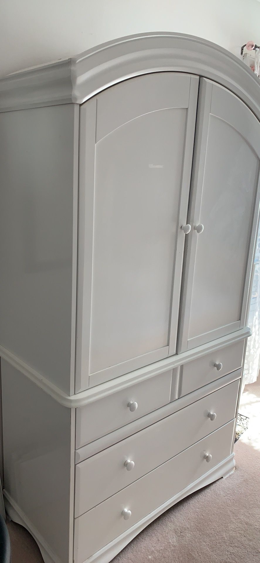 Clothing Armoire with 3 large drawers