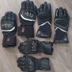 3 Pairs Motorcycle Gloves, Every Season