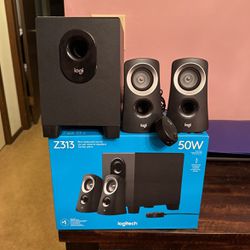Logitech Z313 Speakers With Subwoofer