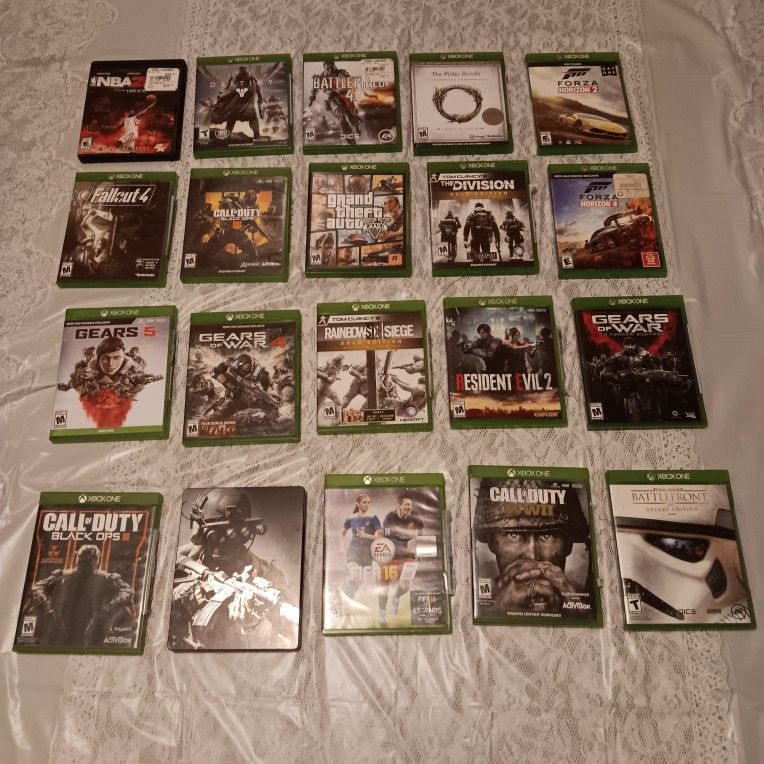 (20) XBOX ONE GAMES