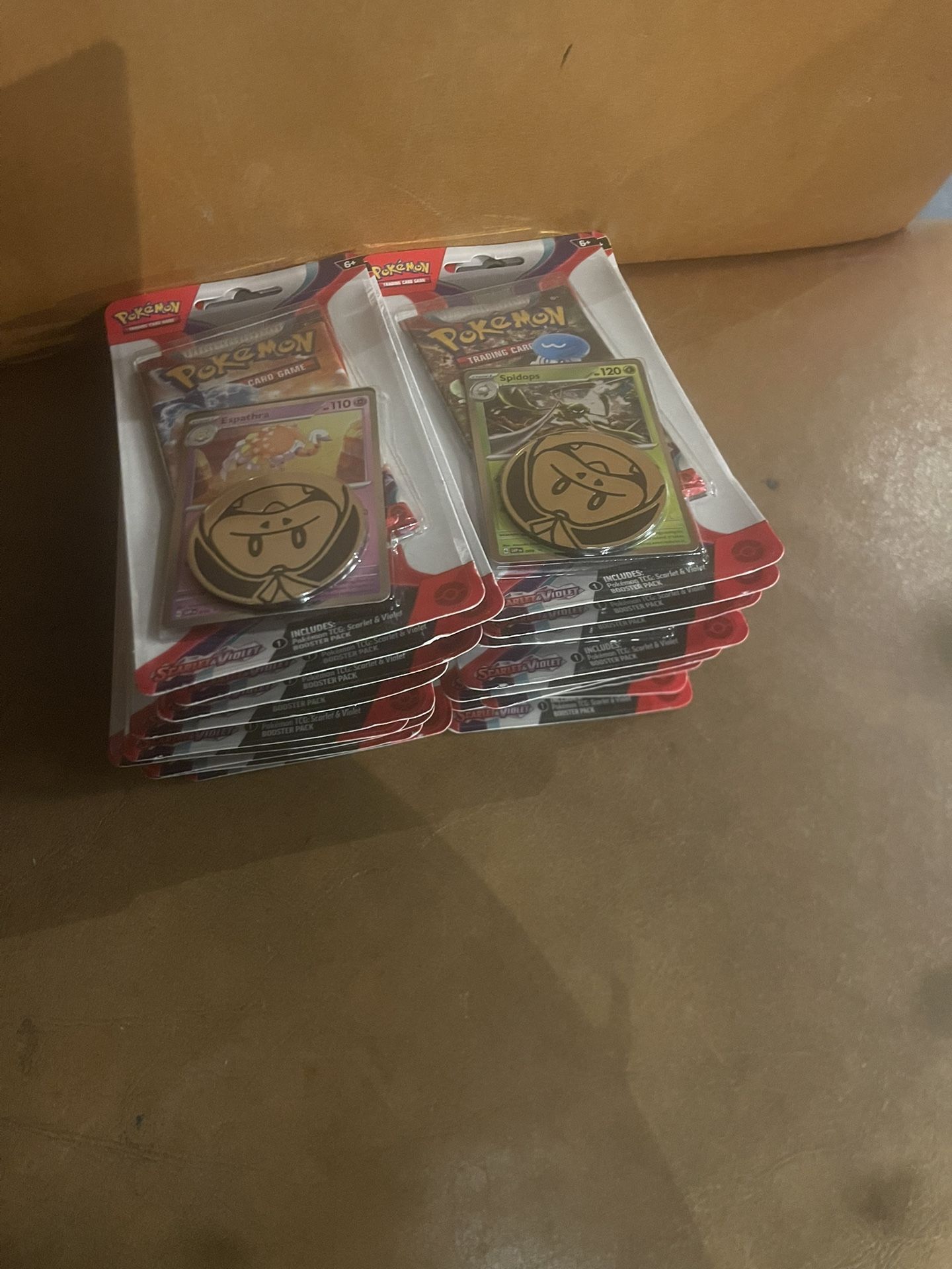 Pokemon Scarlet And Violet Base Blister Packs