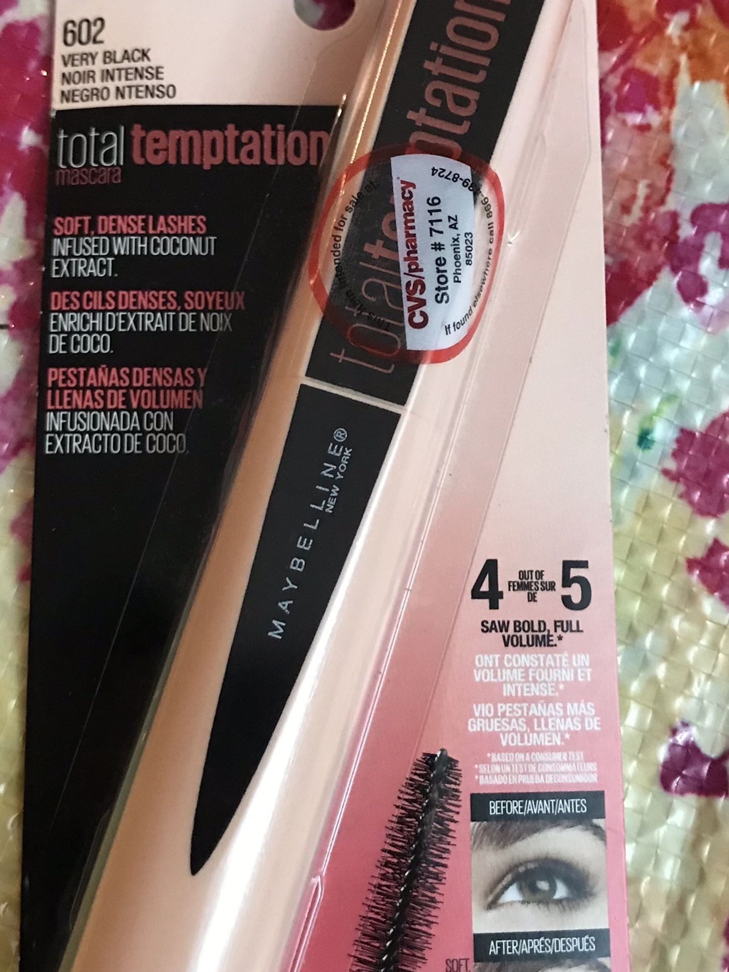 Maybelline Total Temptation Very Black Mascara