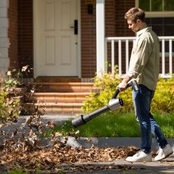 New in box HOTO Cordless Leaf Blower 20v. SELLS AT COSTCO FOR $180 PLUS TAX.
