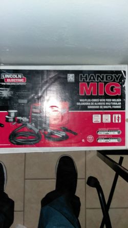 Lincoln electric handy MUG flux core welder