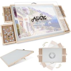 Rotating And Lifted Puzzle Board