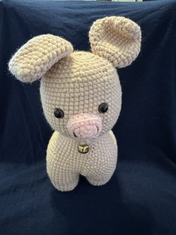 Crochet Large Piglet 
