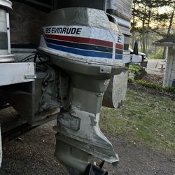 1977 Evinrude 85 Hp Outboard 