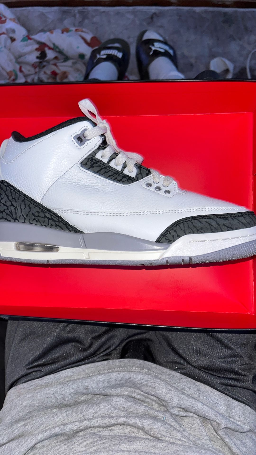 Cement Gray Jordan 3s