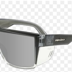 Bomber Eyewear Polarized Silver Mirror Crystal