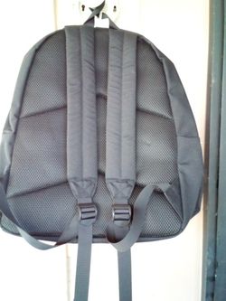 Fucking Awesome Velcro Stamp Backpack (Black) One Size for Sale in