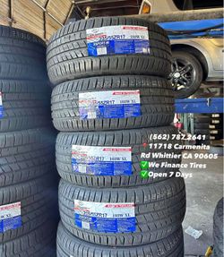 235/55R17 Atlander Set of Tires Installed and Balanced Set de Llantas Nuevas Instaladas y Balanceadas
