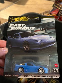 Hot Wheels Premium Fast & Furious 1996 Nissan 180SX Type X