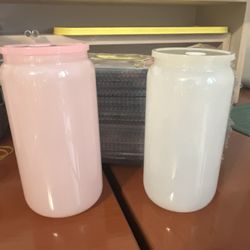 Sparkly Glass Cups