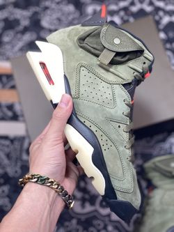Travis Scott X Air Jordan 6 Medium Olive AJ6 TS