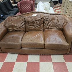 Leather Sofa 