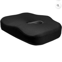 TYPE S Smoothing Premium Comfort Memory Foam Seat Cushion