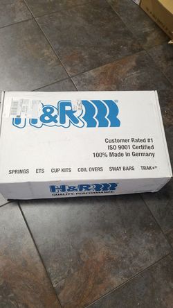 BMW H&R Lowering Springs E60 models 525 530 2004-up