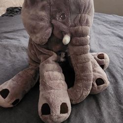 Stuffed Large Elephant