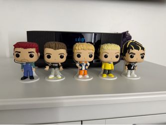 NSYNC Funko Pop Complete Set 5 No Box