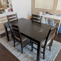 Four Chair Dining Table Set