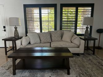 White sofa