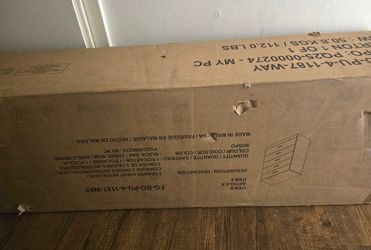 BLACK DRESSER - BRAND NEW - IN BOX