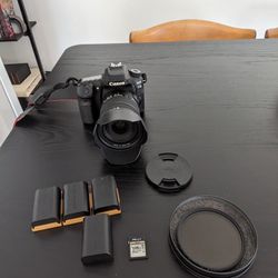 Canon 80D With Sigma Lens & Accessories 