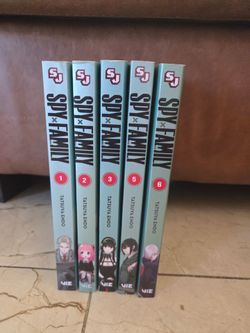 SPY FAMILY mangas 1,2,3,5,6