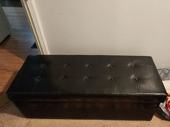 44" Ottoman bench with storage