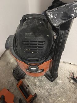 Rigid vacuum 6 gallon