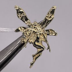 14k Fairy Pendant