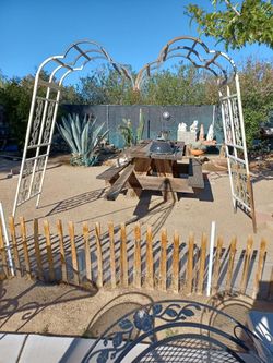 Huge Outdoor Metal Arches Decor For Sale