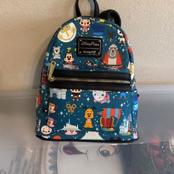 Disney Park Attraction Backpack And Wallet